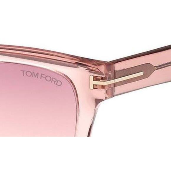 NWT Tom Ford FT1115 Pink Rectangle 52mm Sunglasses
